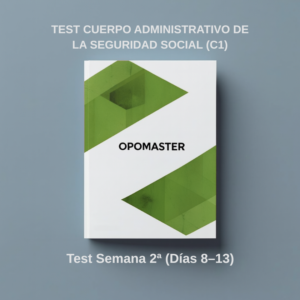 2ª Semana TEST (Días 8–13) | OEP C1 SS
